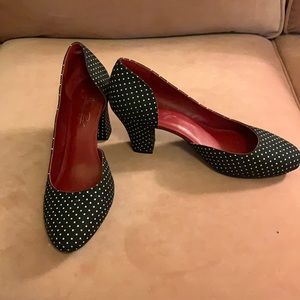 Shoes of Prey polka dot heels